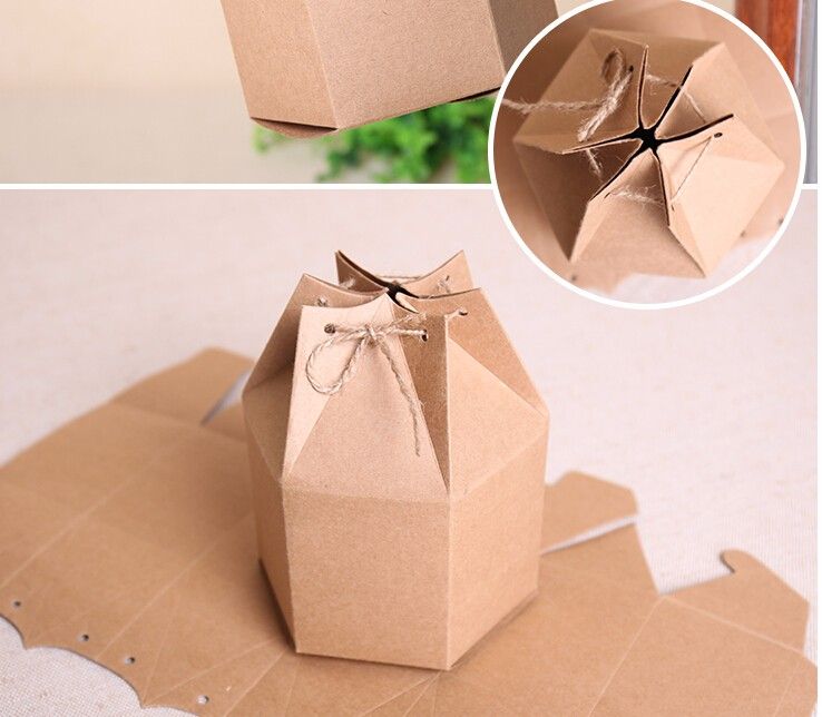 Boite ronde en carton