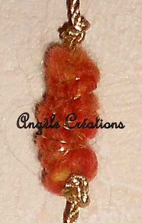 détail perle de laine