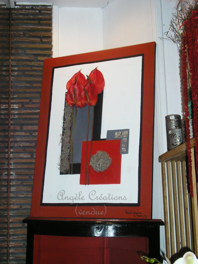 Tableau en techniques mixtes(vendu)