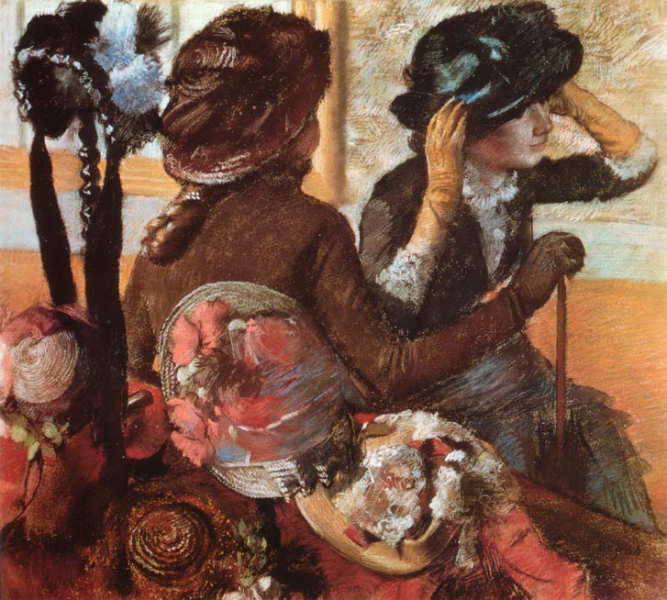  La modiste vu par Degas