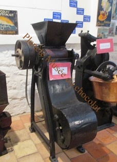 au musée du Maitre Chocolatier Serge Couzicou