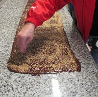 au musée du Maitre Chocolatier Serge Couzicou