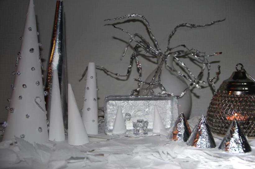 sapin de tableen carton