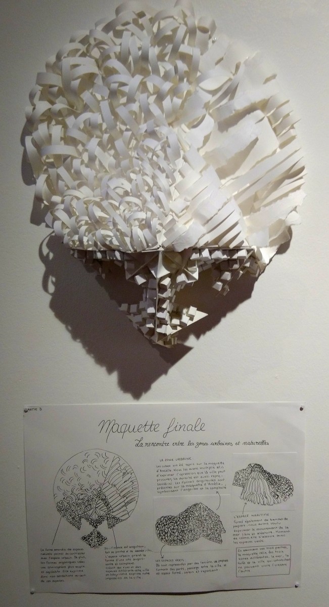 sculpture en papier