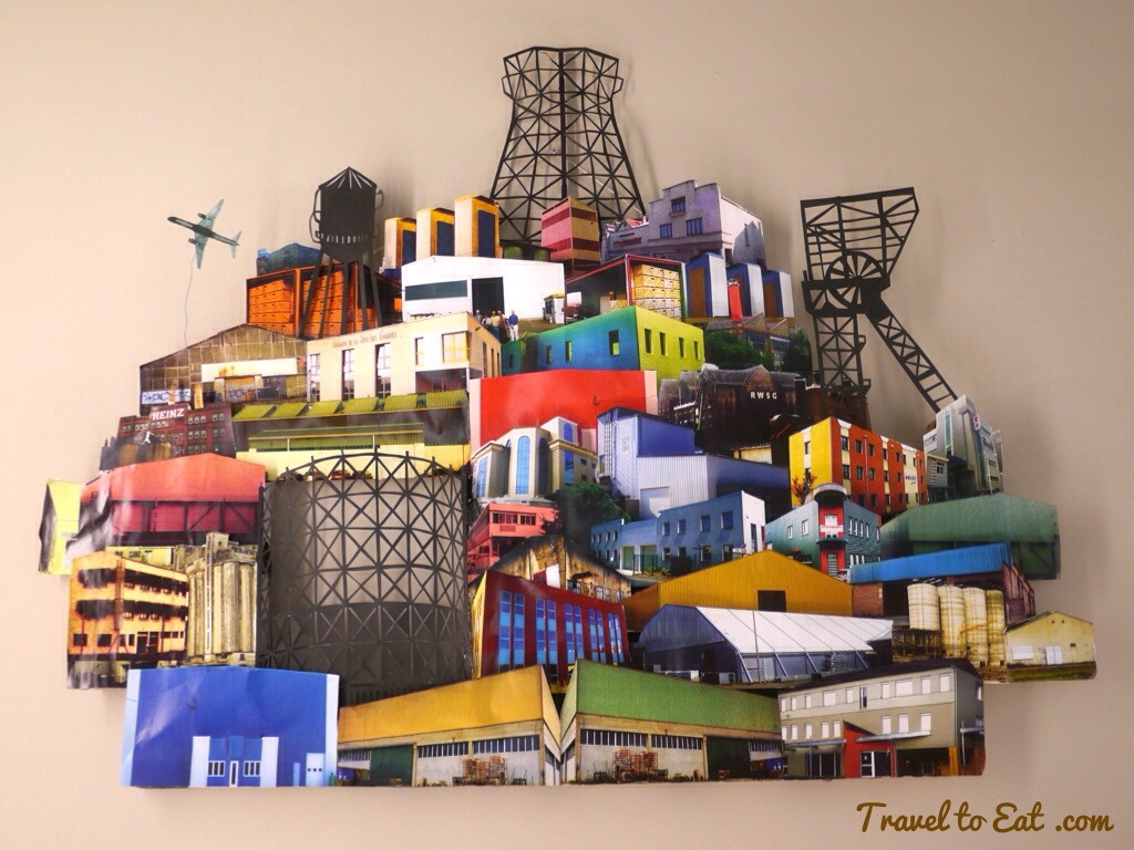 sculpture murale en papier