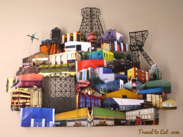 Ville colorée de Mathilde Nilvet