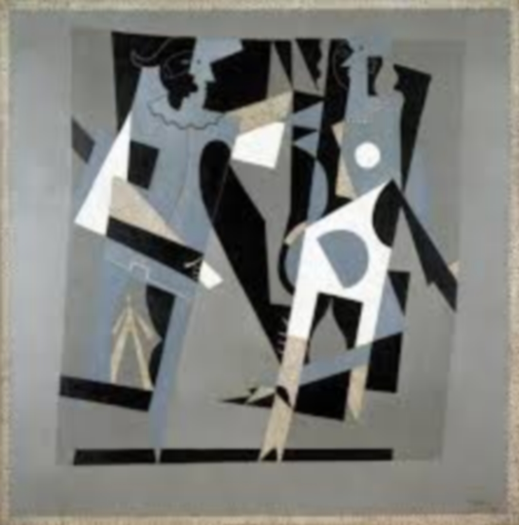Arlequin deconstruit de Picasso