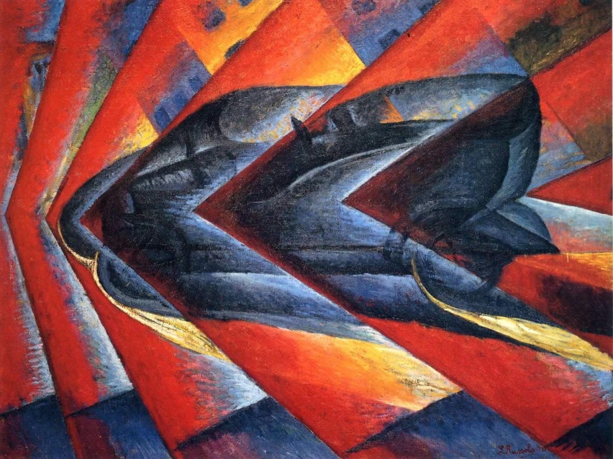 Luigi Russolo, automobile
