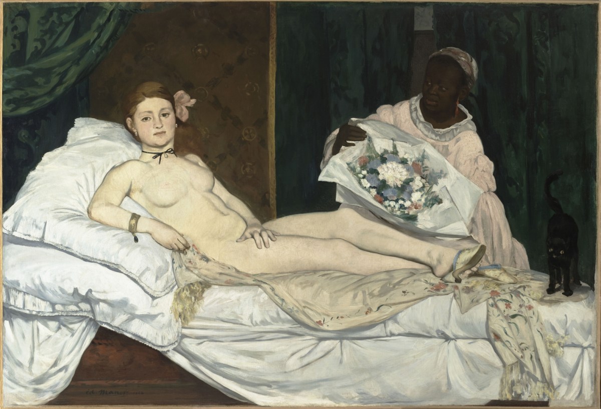 Tableau de manet Olympia
