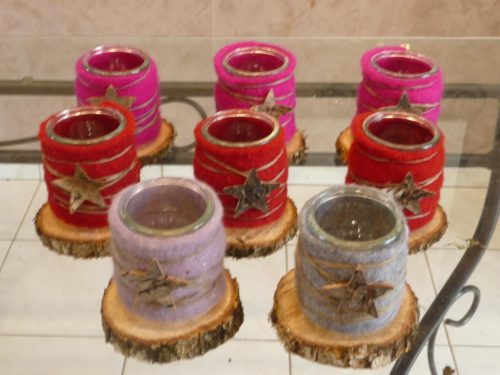 Préparation pour des petites décorations