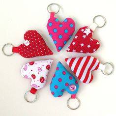 coeur en porte clefs