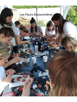 Photo de groupe lors d'un EVJF