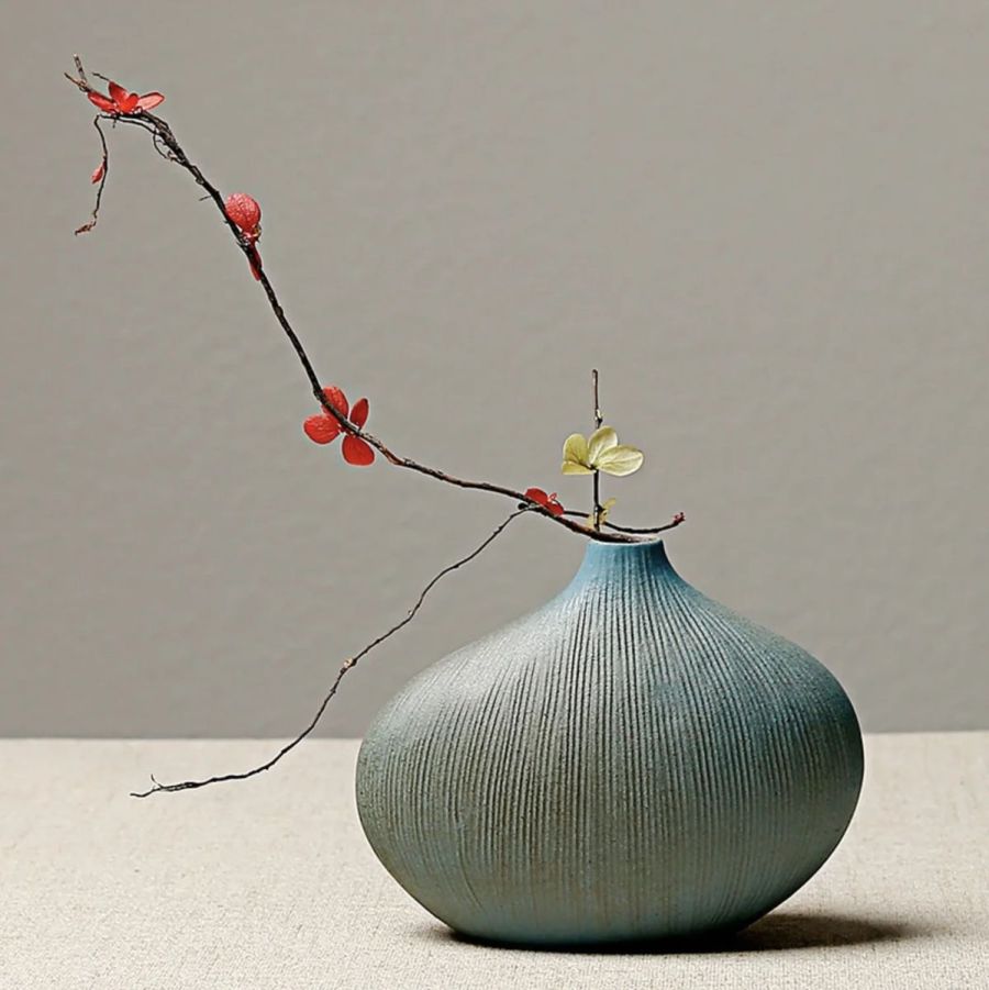 Vase délicat pour vase desriné à la cérémonie du thé