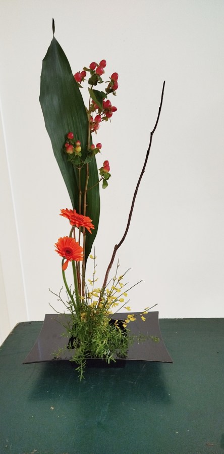 Arrangement ikebana 